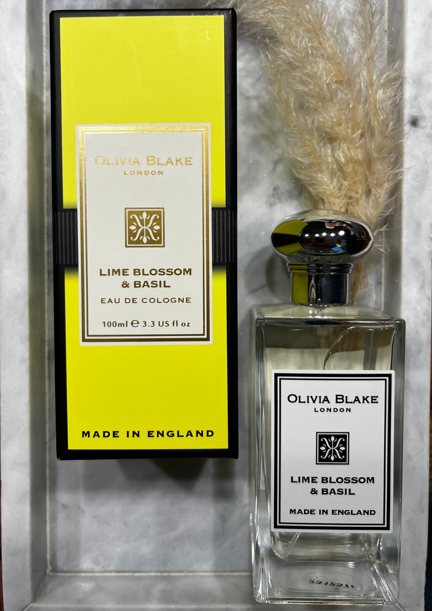Olivia Blake Lime Blossom & Basil Eau De Cologne 100ml