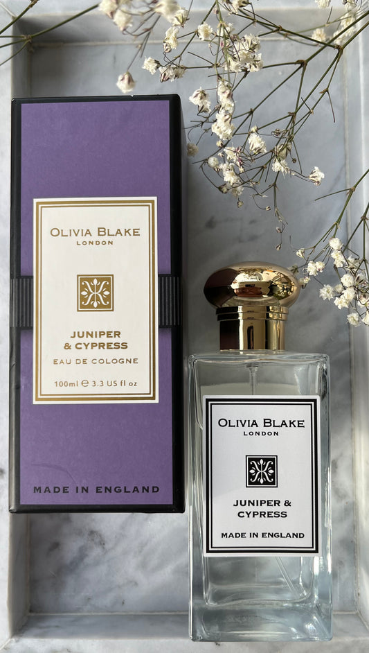 Olivia Blake Juniper & Cypress Eau De Cologne 100Ml