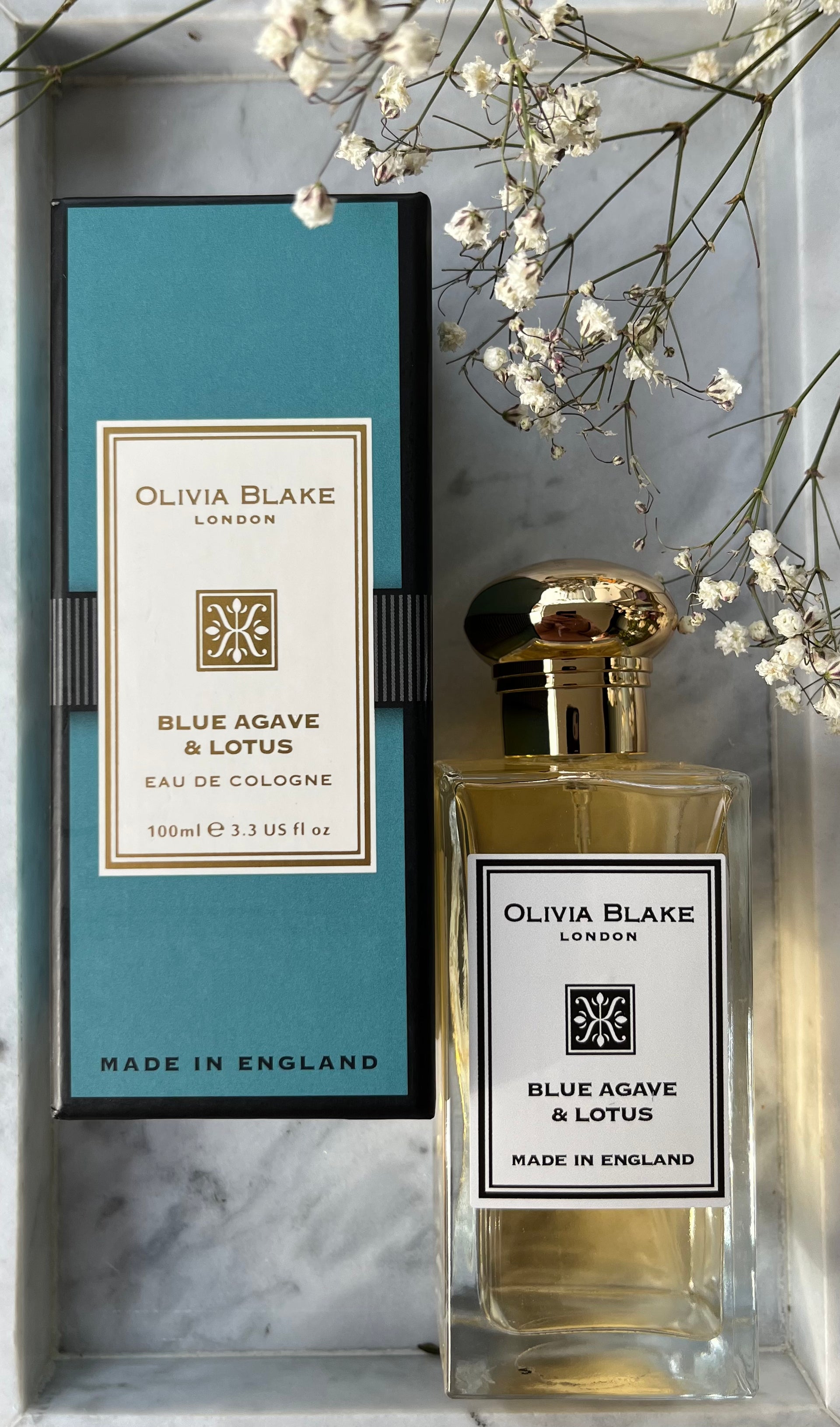 Olivia Blake Blue Agave Lotus Eau De Cologne 100Ml